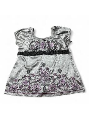 y2k Halo fairy milk maid top